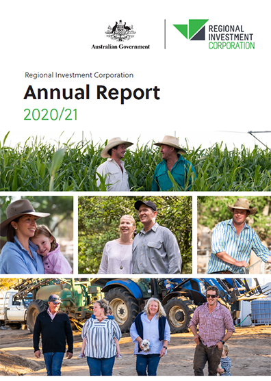 RIC Annual Report cover 2020/21