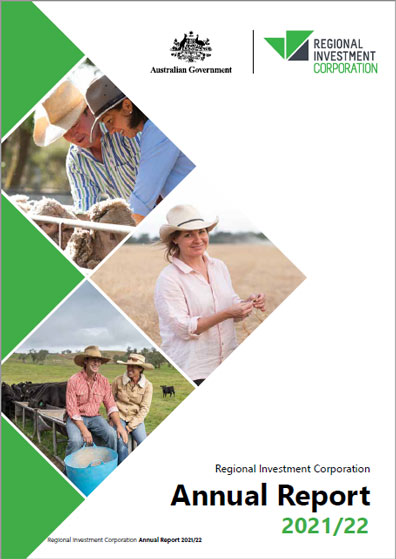 RIC Annual Report 2022 cover
